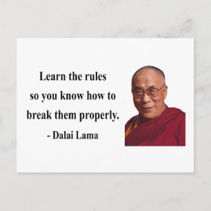 Dalai Lama Quote 2B Briefkaart
