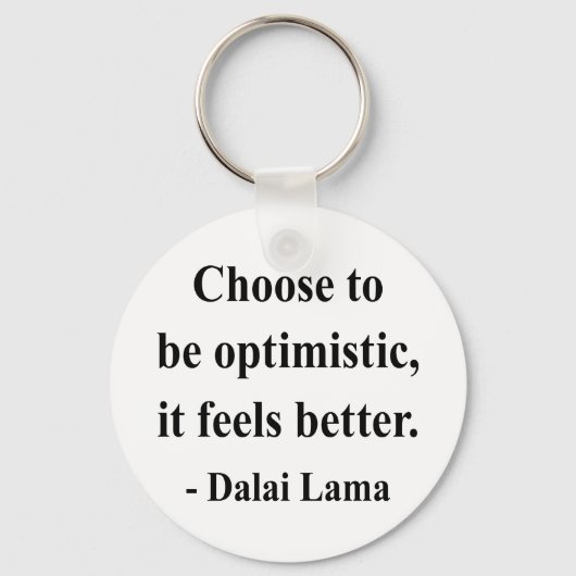 dalai lama quote 4a sleutelhanger (Voorkant)