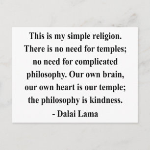 dalai lama quote 6a briefkaart