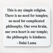 dalai lama quote 6a muismat (Voorkant)