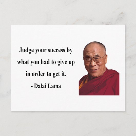 Dalai Lama Quote 7b Briefkaart (Voorkant)