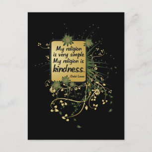 Dalai Lama Religion Quote Briefkaart