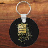 Dalai Lama Religion Quote Sleutelhanger (Voorkant)