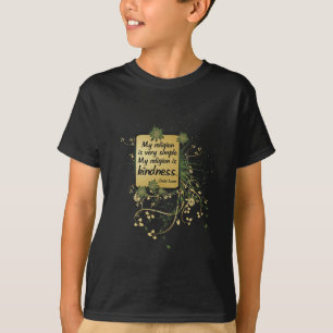 Dalai Lama Religion Quote T-shirt
