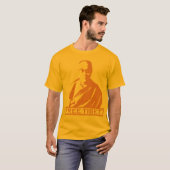 dalai lama sinaasappel t-shirt (Voorkant volledig)