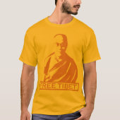 dalai lama sinaasappel t-shirt (Voorkant)