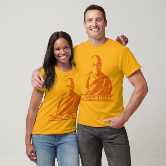 dalai lama sinaasappel t-shirt (Unisex)