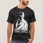 dalai lama wit t-shirt (Voorkant)