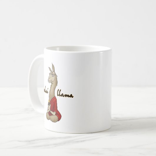 Dalai Llama Koffiemok (Voorkant links)