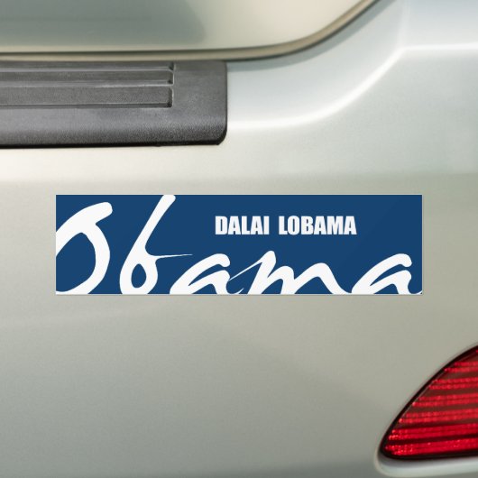 DALAI LOBAMA BUMPERSTICKER (Op auto)