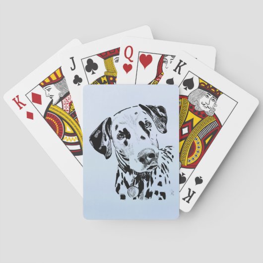Dalamtiner Pokerkaarten (Achterkant)