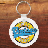 Dalarna Zweden vintage Sleutelhanger (Voorkant)
