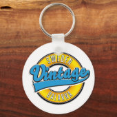 Dalarna Zweden vintage Sleutelhanger (Voorkant)