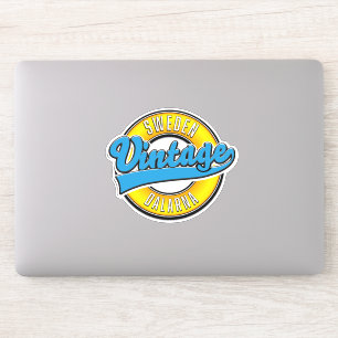 Dalarna Zweden vintage Sticker