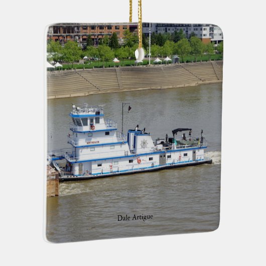 Dale Artigue vierkant ornament (Rechts)