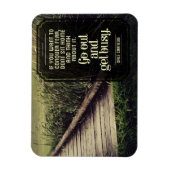 Dale Carnegie Inspirerend quote "Get Busy" Flexi Magneet (Verticaal)