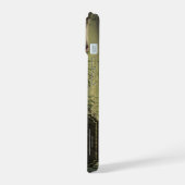 Dale Carnegie Inspirerend quote "Get Busy" iPhone 15 Case (Linkerkant)