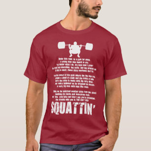 Dale Clark Squat Gedicht Kleding T-shirt