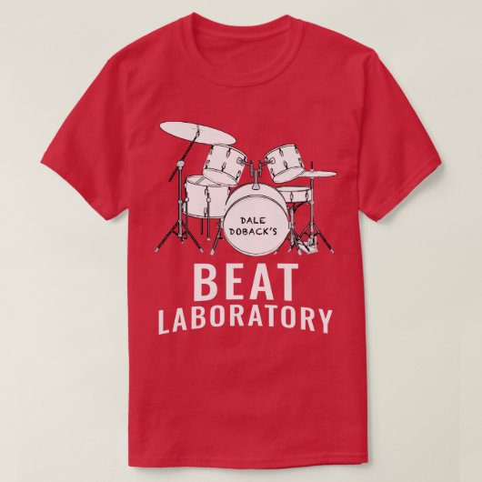 Dale Dobacks Beat Laboratory T-shirt (Design voorkant)
