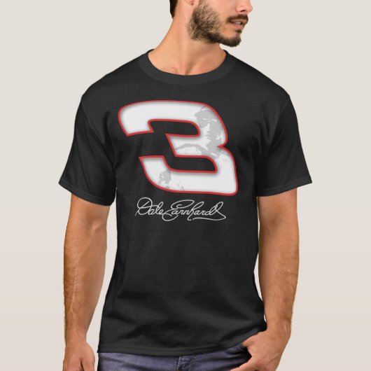 Dale Earnhardt Man&x27;s Klassieke T-Shirt (Voorkant)