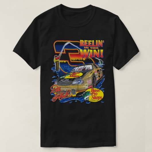 Dale Earnhardt Reelin in the Win T-shirt (Design voorkant)