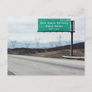 Dale Evans Pkway Briefkaart