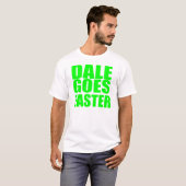 Dale Goes Sneller - Racing T-shirt (Voorkant volledig)