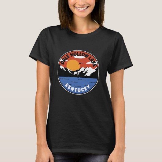Dale Hollow Lake Kentucky Sunset T-shirt (Voorkant)