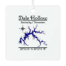 Dale Hollow Lake Kentucky Tennessee Metalen Vierka