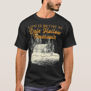 Dale Hollow Reservoir Lake Life T-shirt