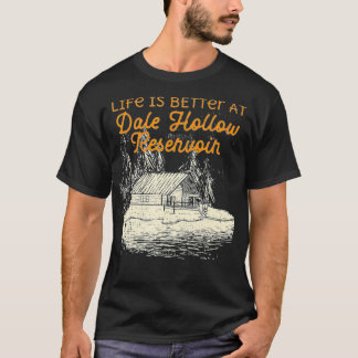 Dale Hollow Reservoir Lake Life T-shirt