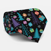 Dale Kerstmis Collectie Fun Kerstmis Stropdas (Opgerold)