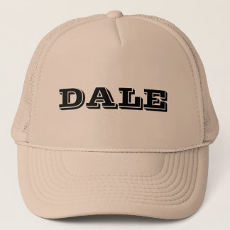 Dale op een Khaki Trucker Pet