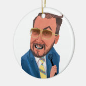Dale op je boom keramisch ornament (Links)