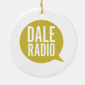 Dale op je boom keramisch ornament (Achterkant)