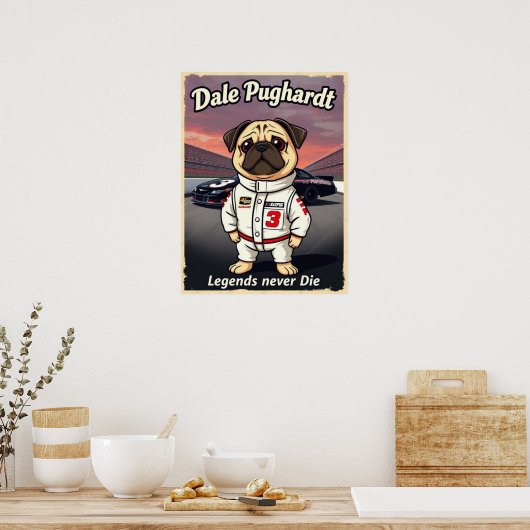 Dale Pughardt Legends Never Die Poster (Keuken)