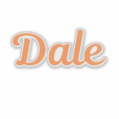 Dale Sticker (Voorkant)