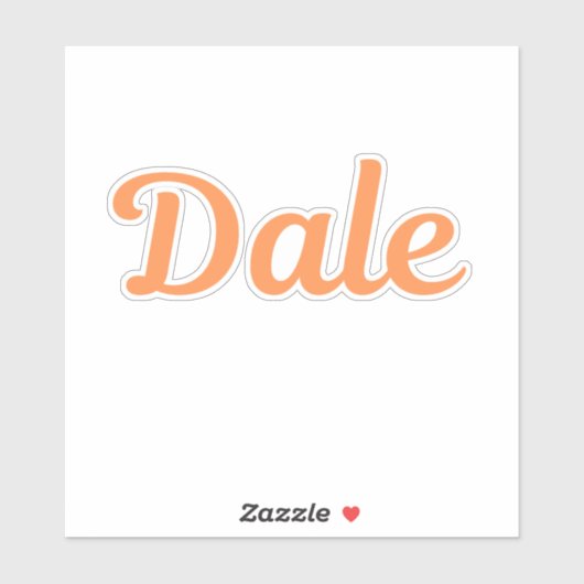 Dale Sticker (Vel)