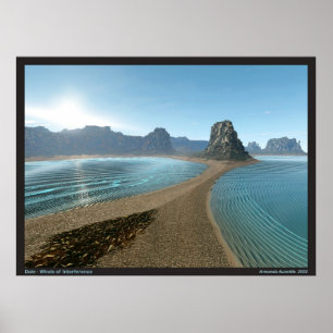 Dale: winden van interferentie I Poster