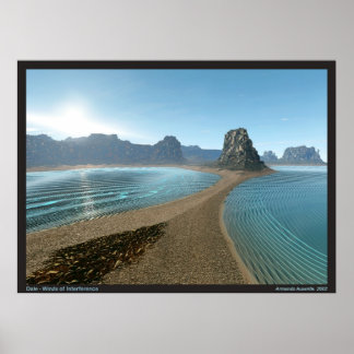 Dale: winden van interferentie I Poster