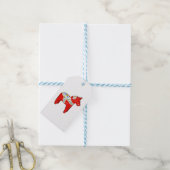 Dalecarlistisch paard cadeaulabel (Met Touw)