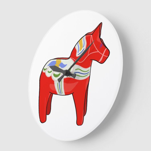 Dalecarlistisch paard grote klok (Hoek)