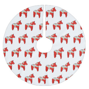 Dalecarlistisch paard kerstboom rok