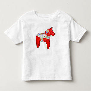 Dalecarlistisch paard kinder shirts