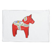 Dalecarlistisch paard kussensloop (Achterkant)