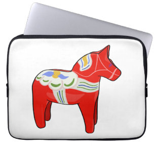 Dalecarlistisch paard laptop sleeve