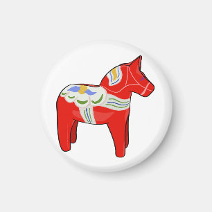 Dalecarlistisch paard magneet