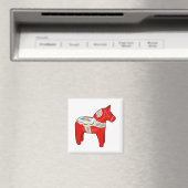 Dalecarlistisch paard magneet (Insitu (Vaatwasser))