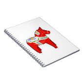Dalecarlistisch paard notitieboek (Rechterzijde)
