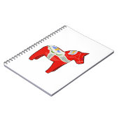 Dalecarlistisch paard notitieboek (Linkerzijde)